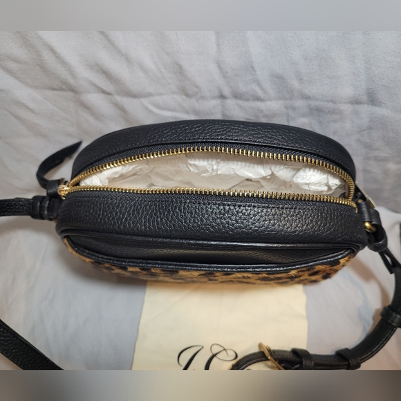 J. Crew leopard calf hair Devon Camera Bag - Picture 16 of 16
